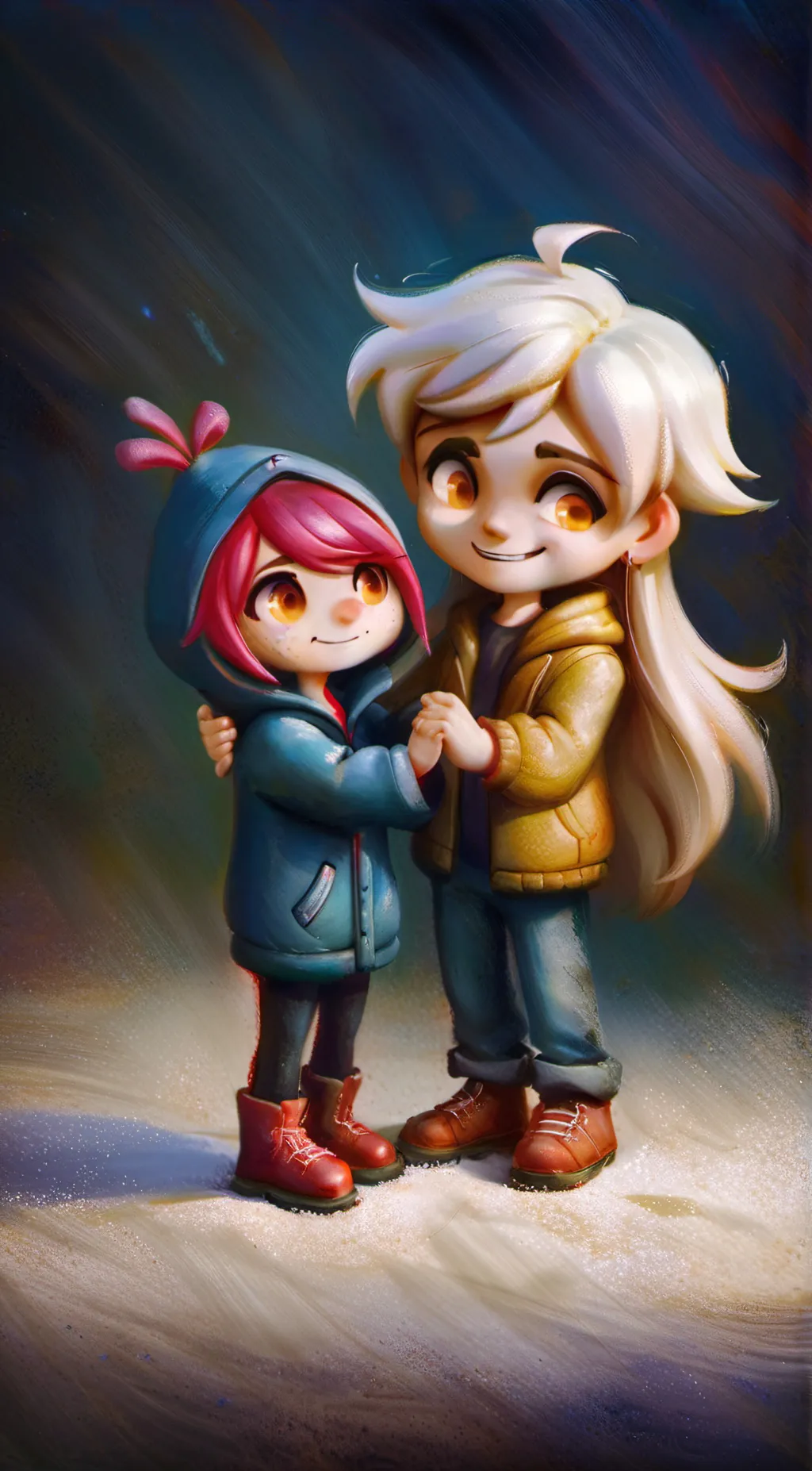 ai character: Angel dust background