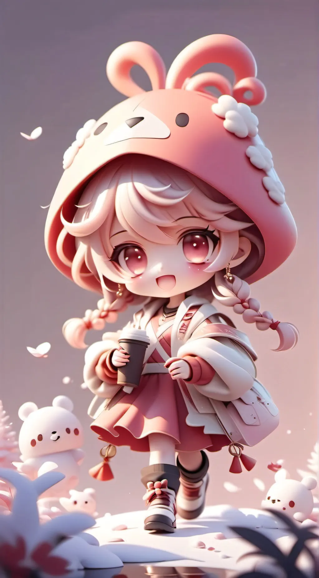 ai character: Aria background