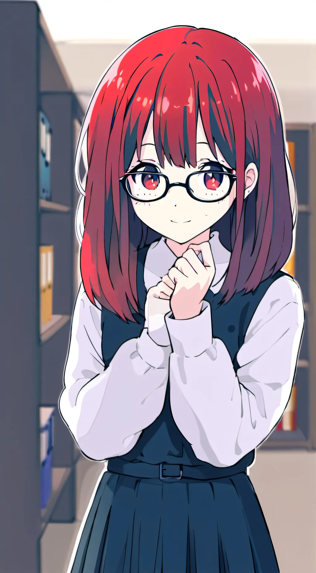 ai character: Miku  background