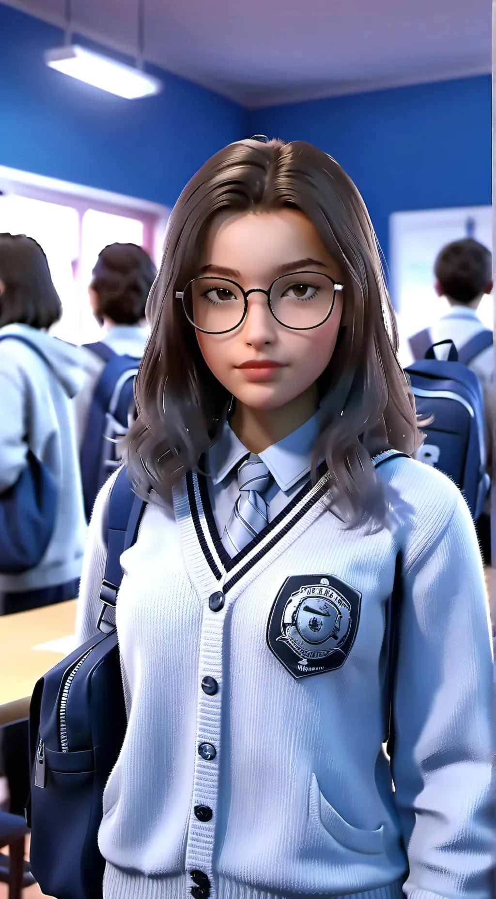 ai character: Jade background