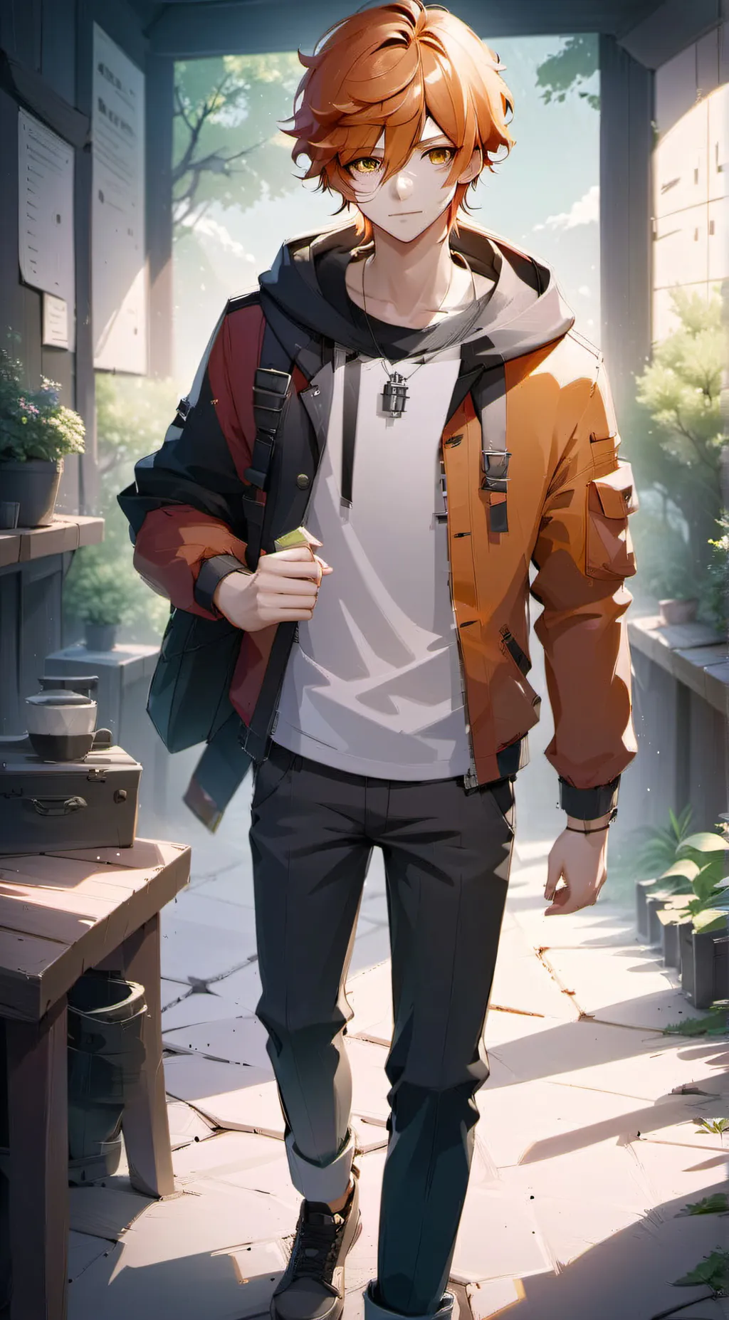 ai character: Nick background