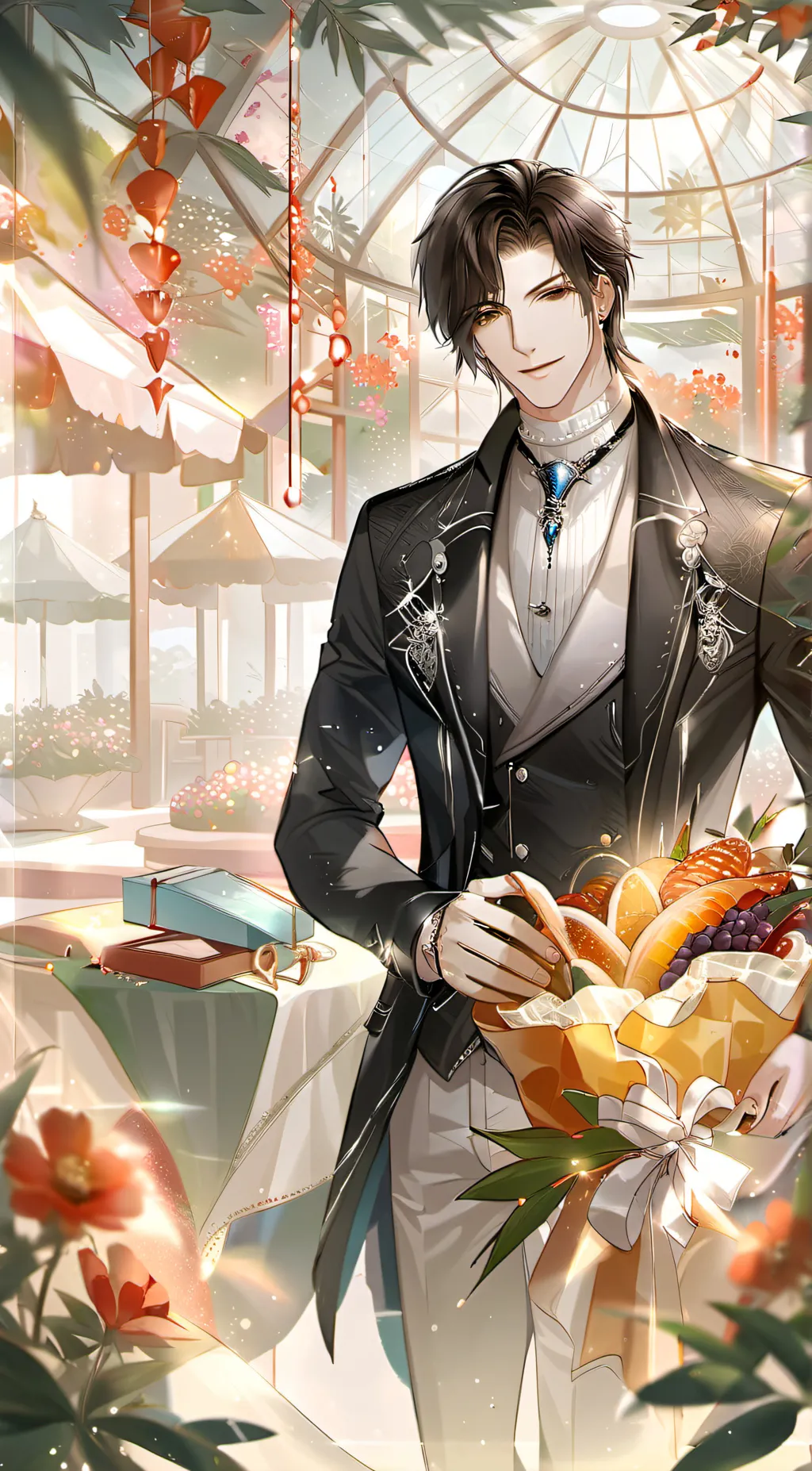 ai character: arrow-step dad background