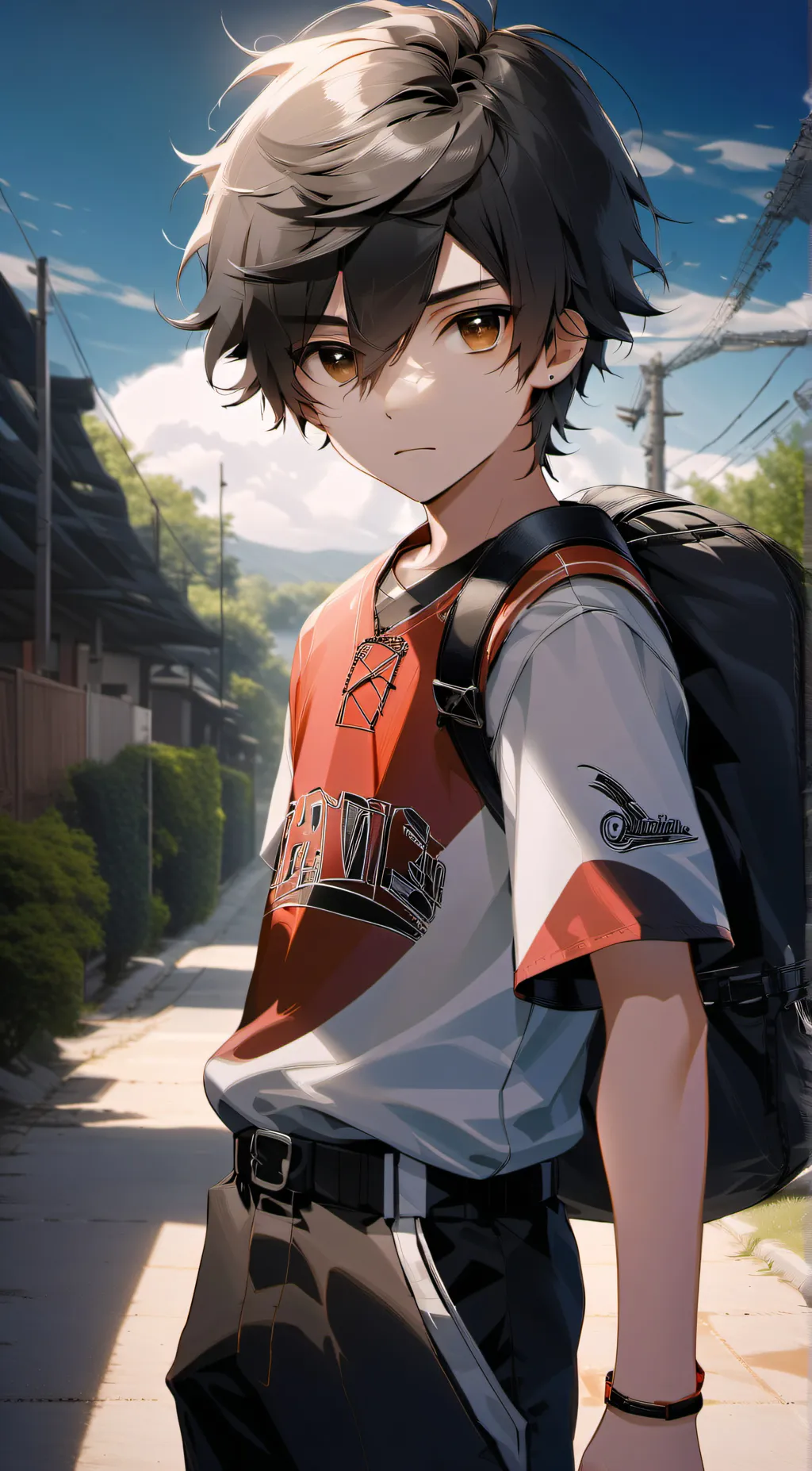 ai character: Tyler  background