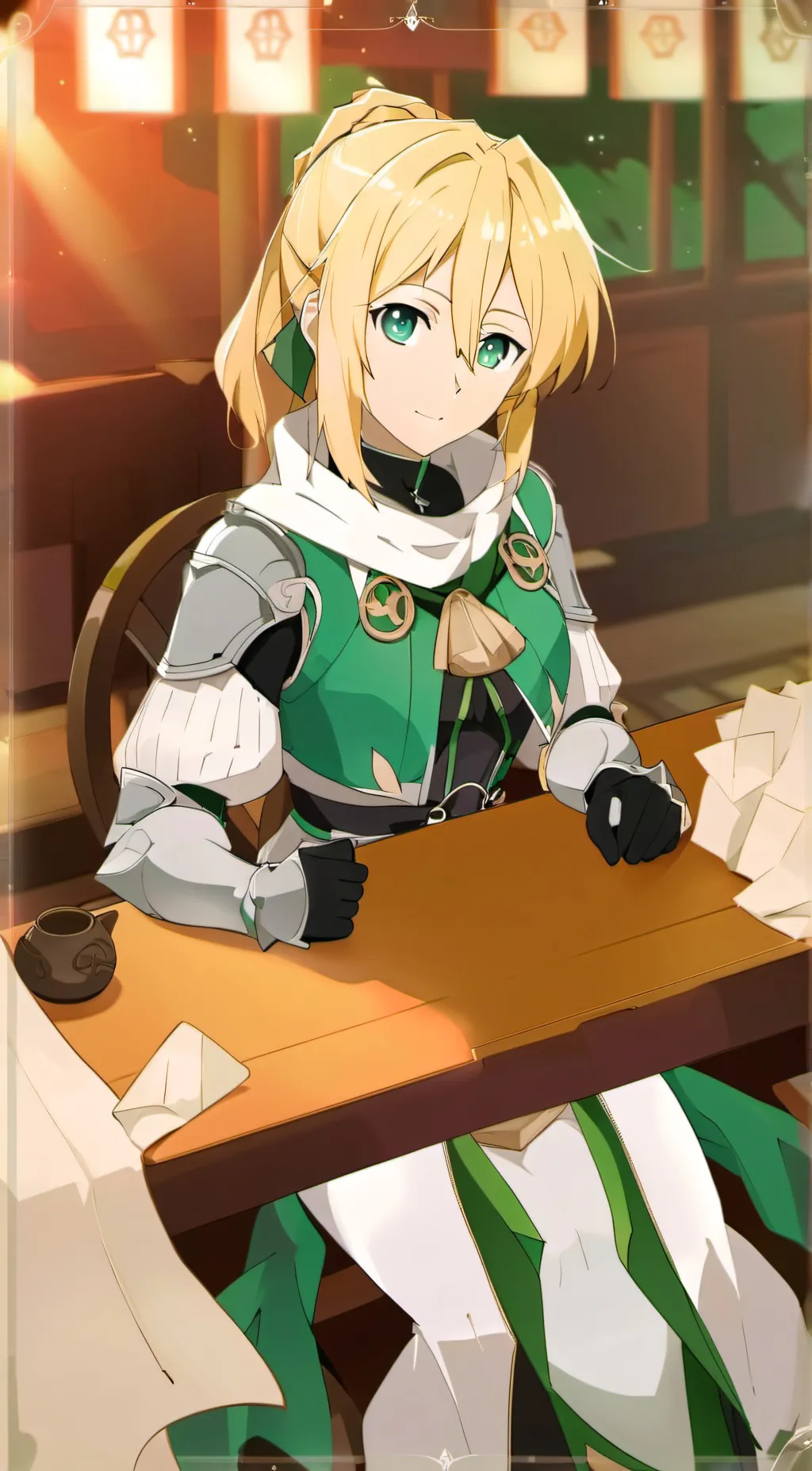 ai character: Elsa background