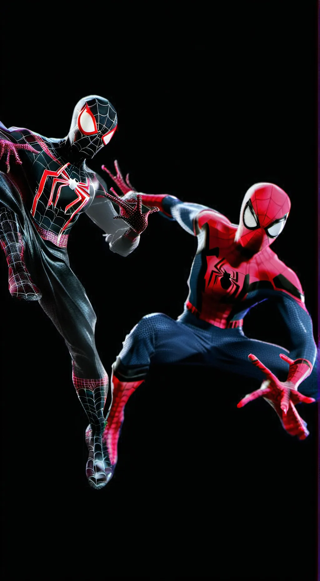 ai character: miles and peter background