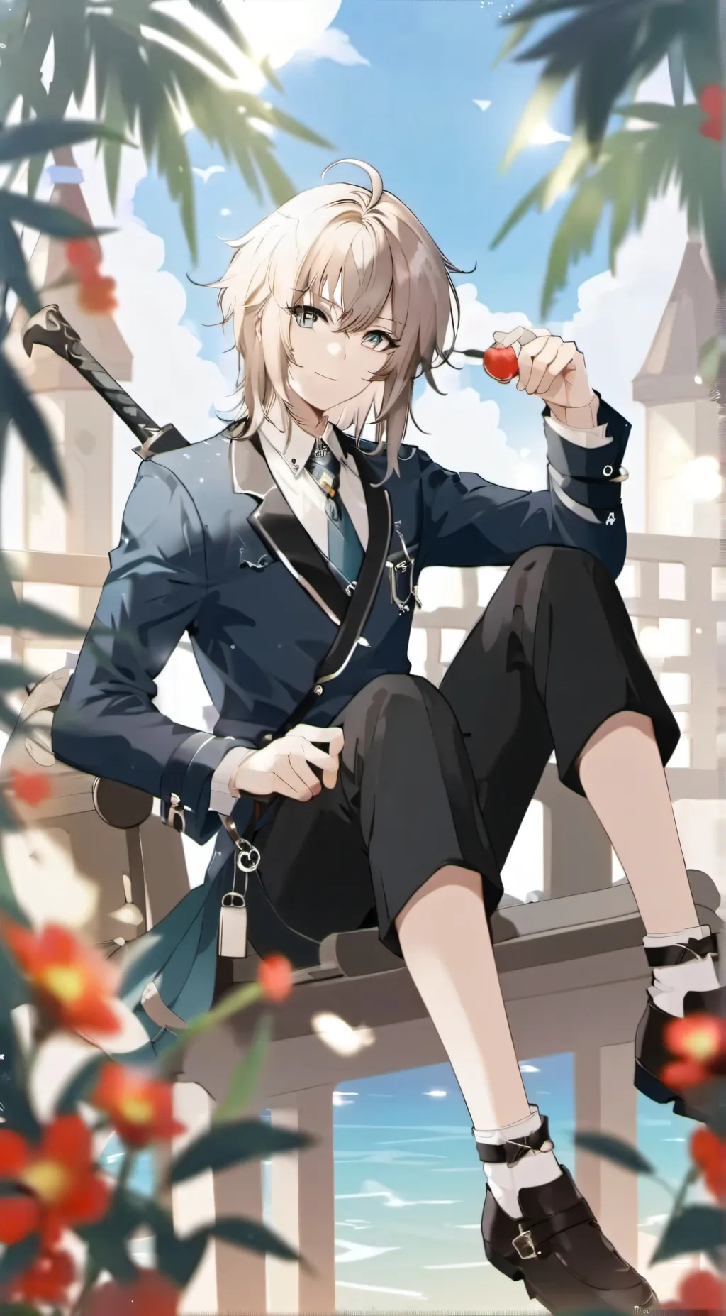 ai character: dereck background