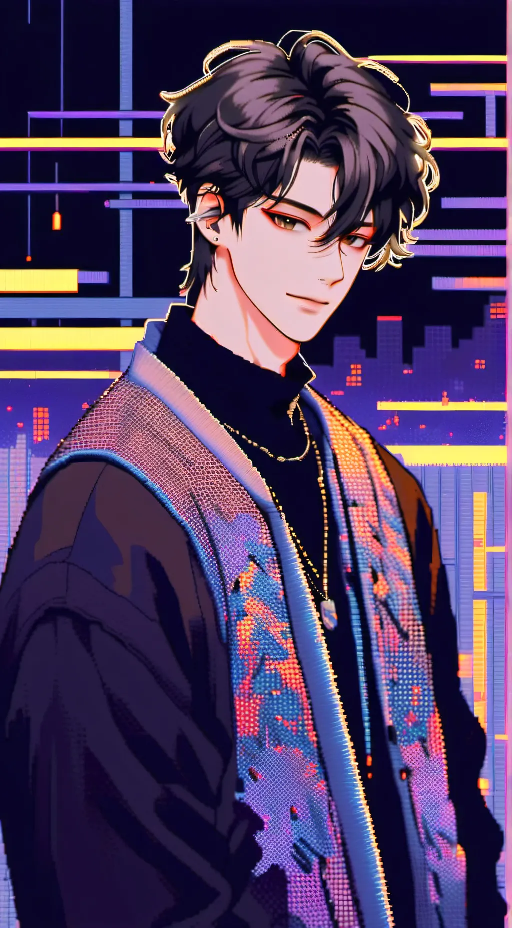 ai character: Clark background