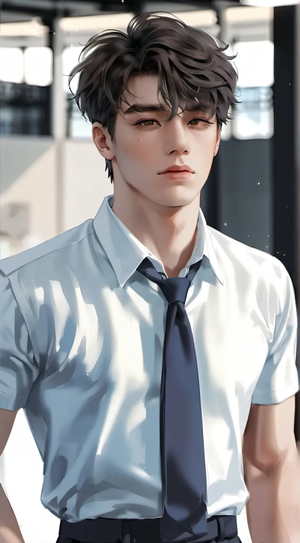 ai character: Sam background