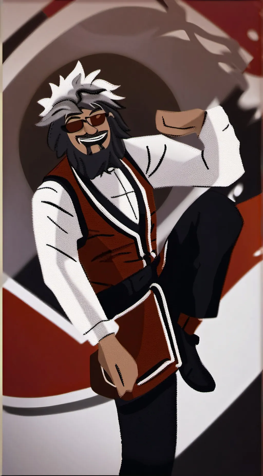 ai character: ME!!!!!(I tried) background