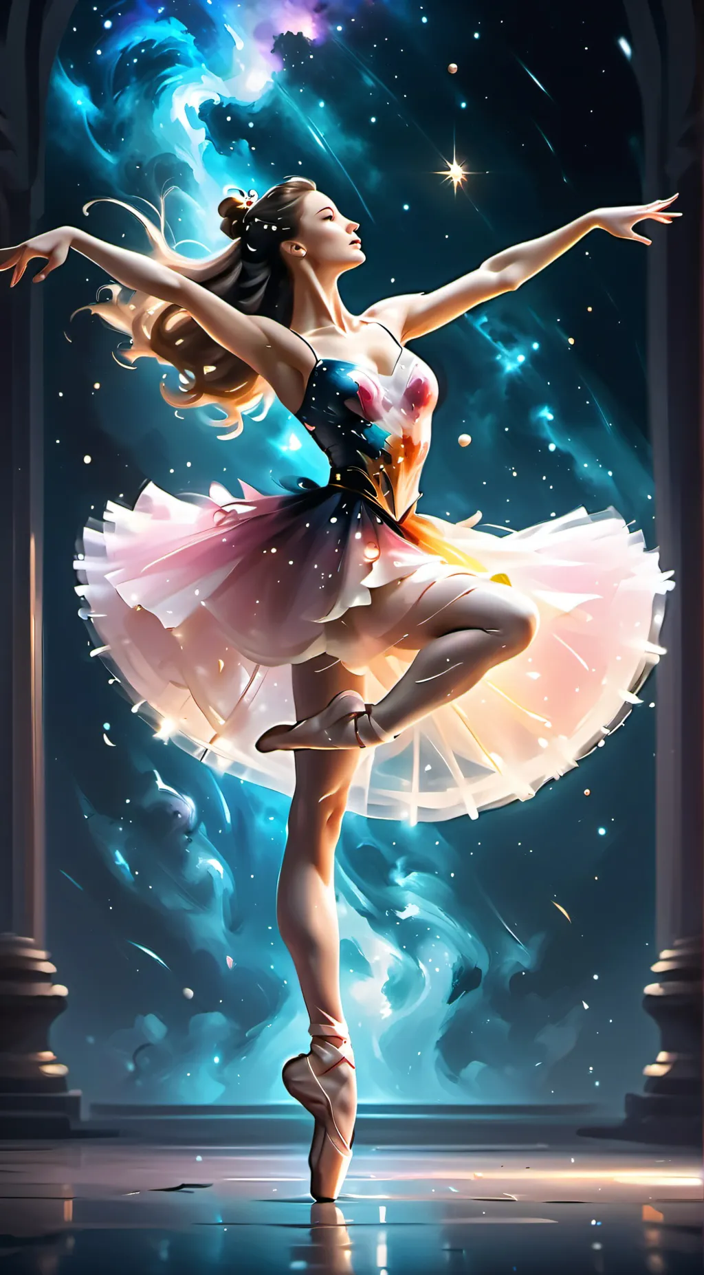 ai character: Cali background