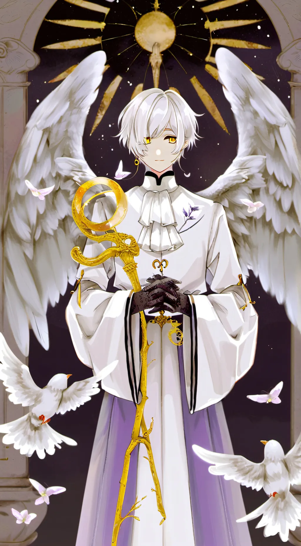 ai character: Adam background