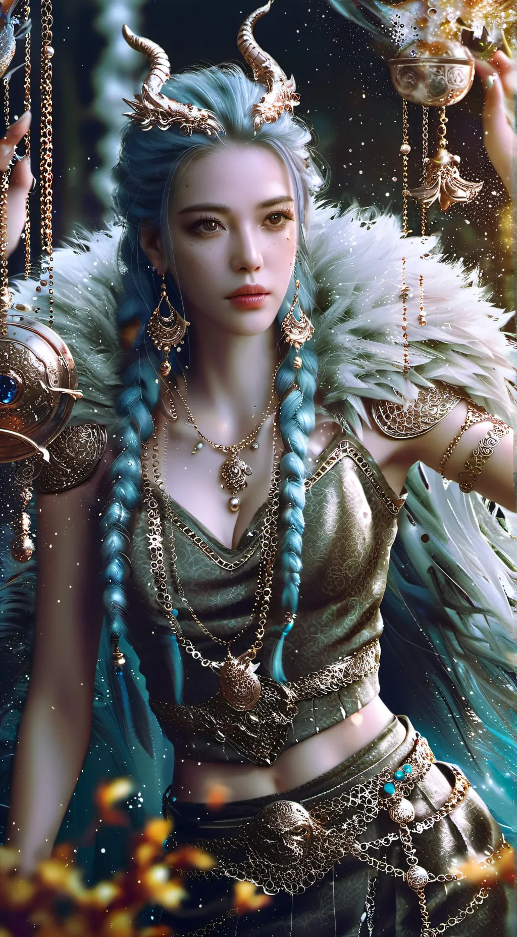 ai character: Loly background