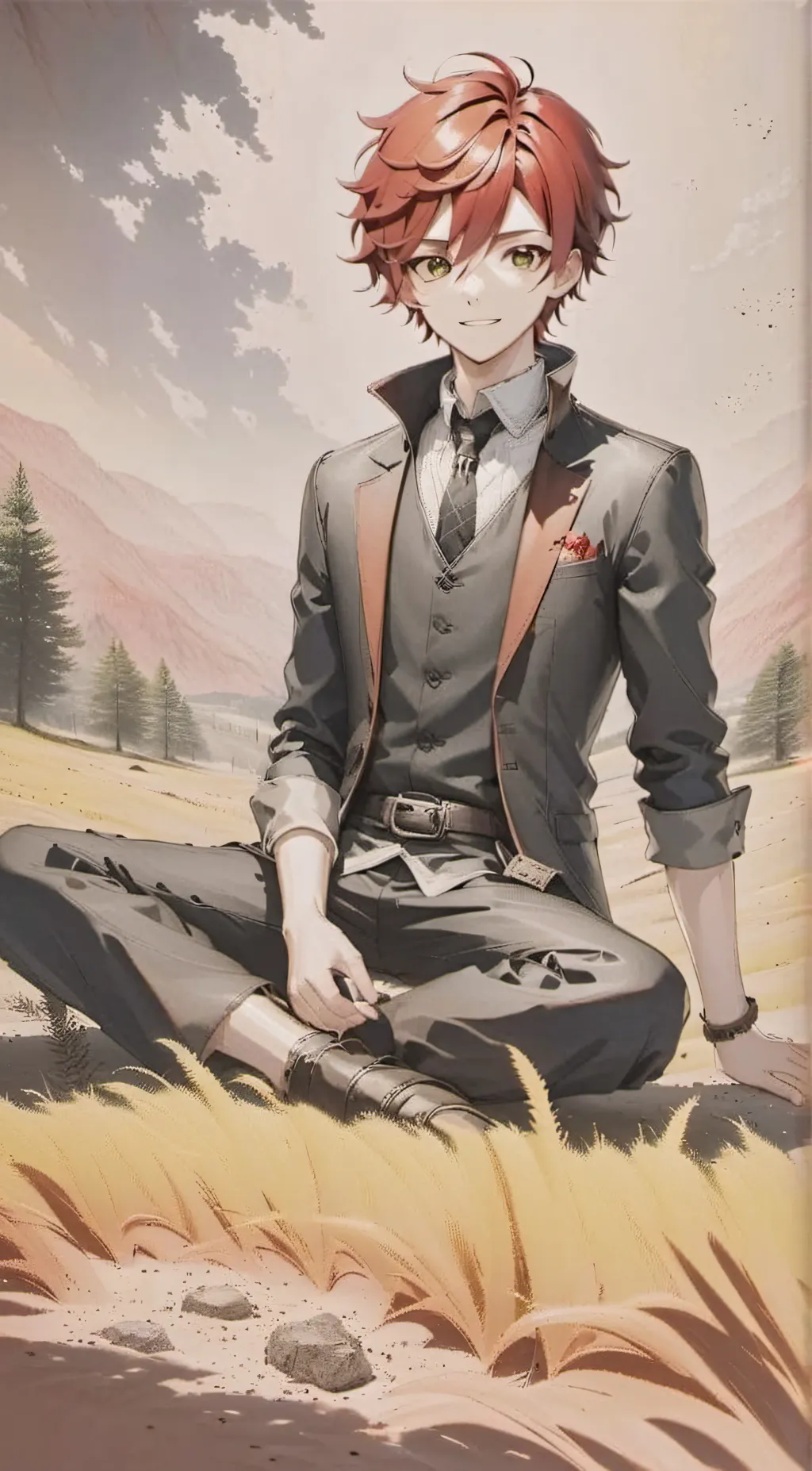 ai character: LasesMax background