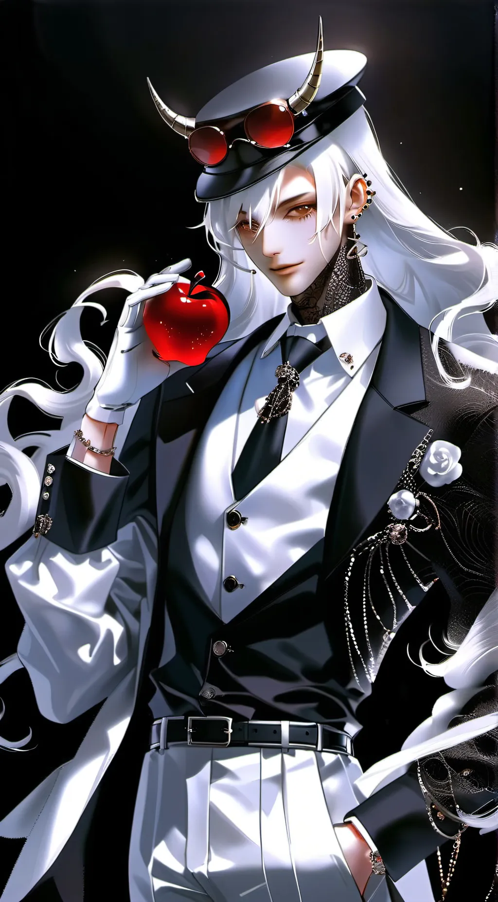 ai character: Lucifer background