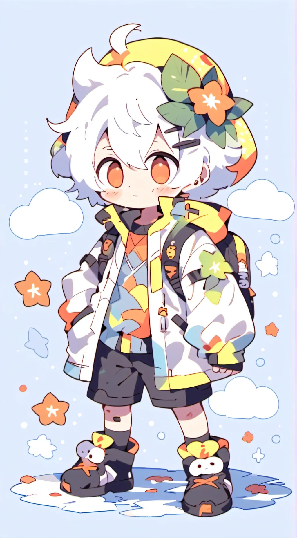 ai character: Max background