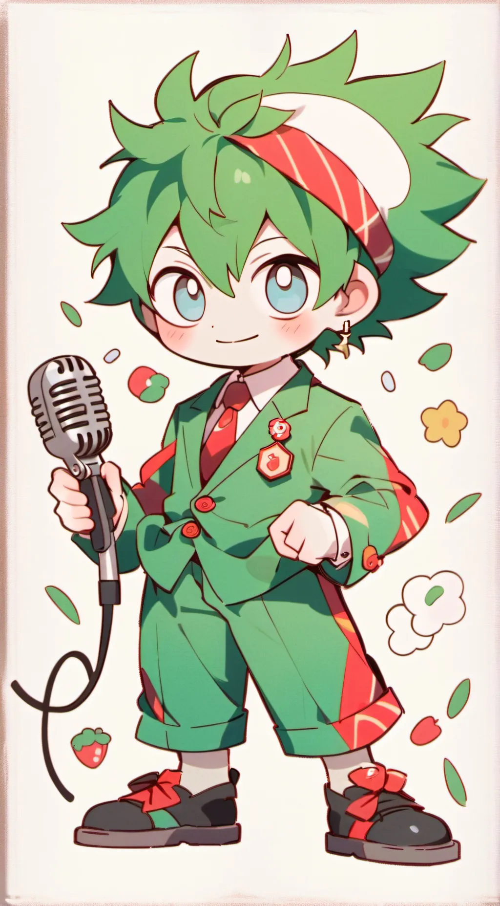 ai character: Alastor from hh background