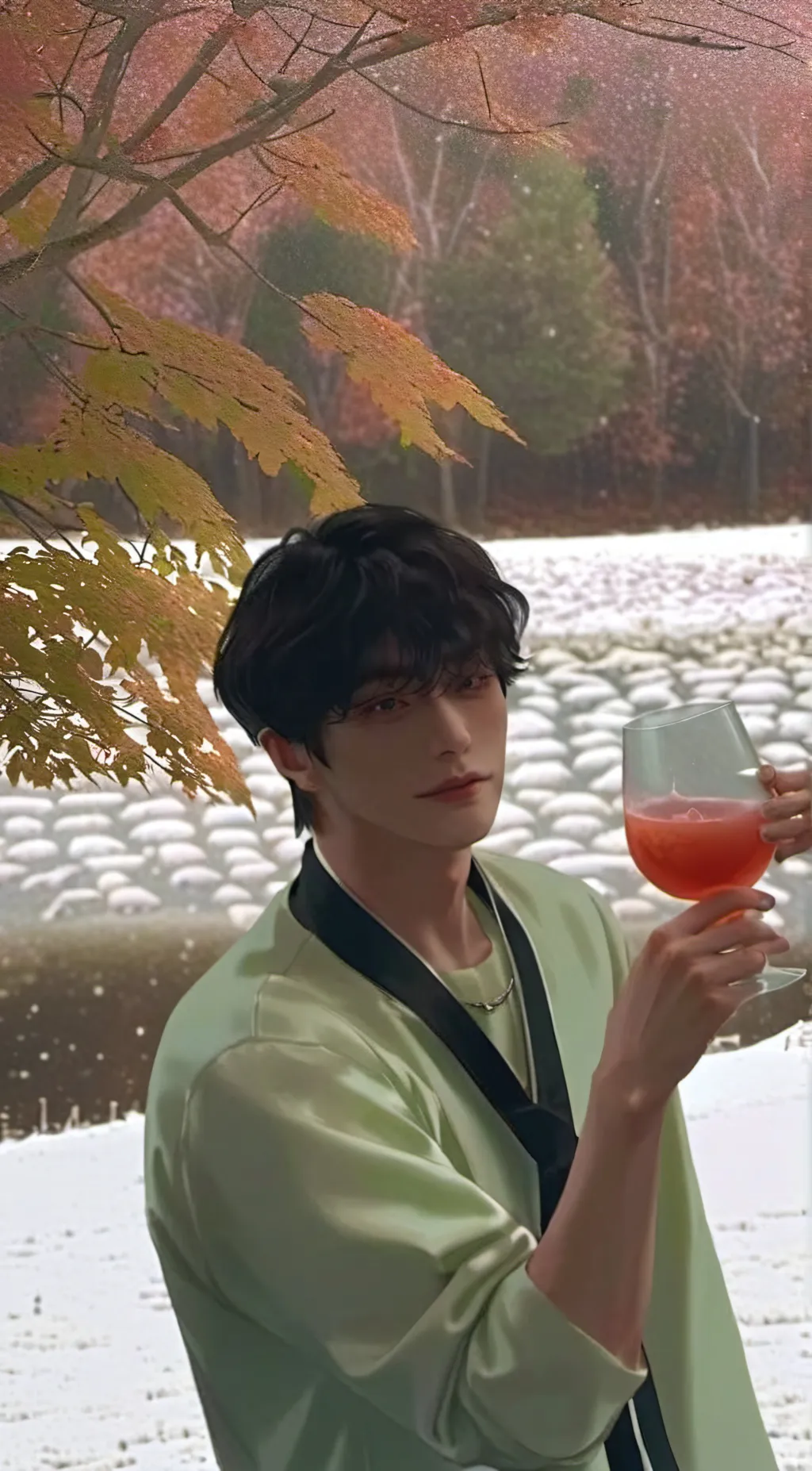 ai character: Romen  background