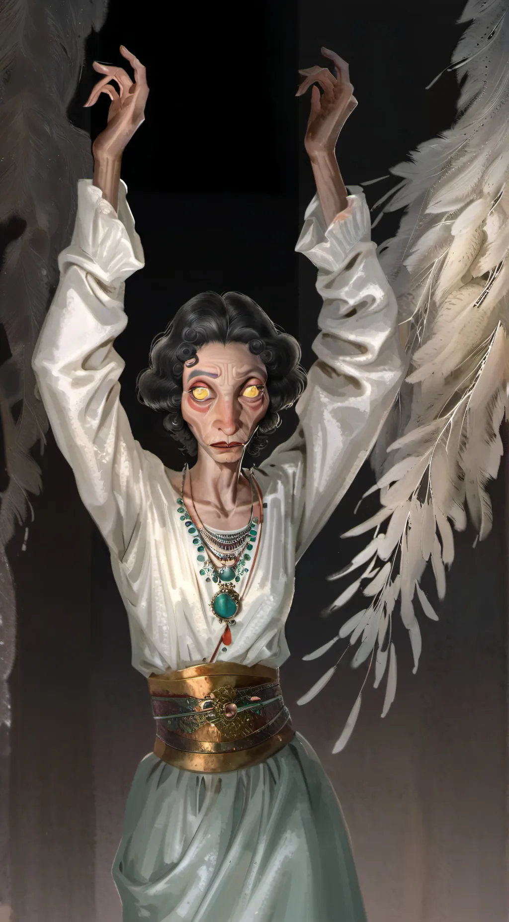 ai character: slay background