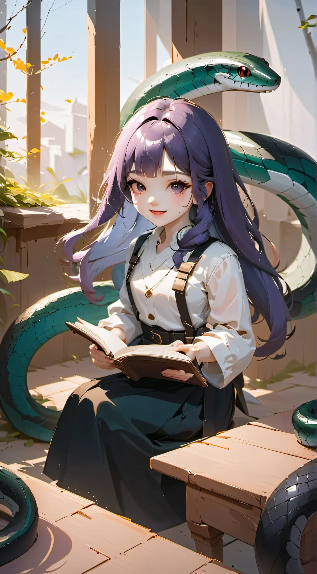 ai character: alexia background