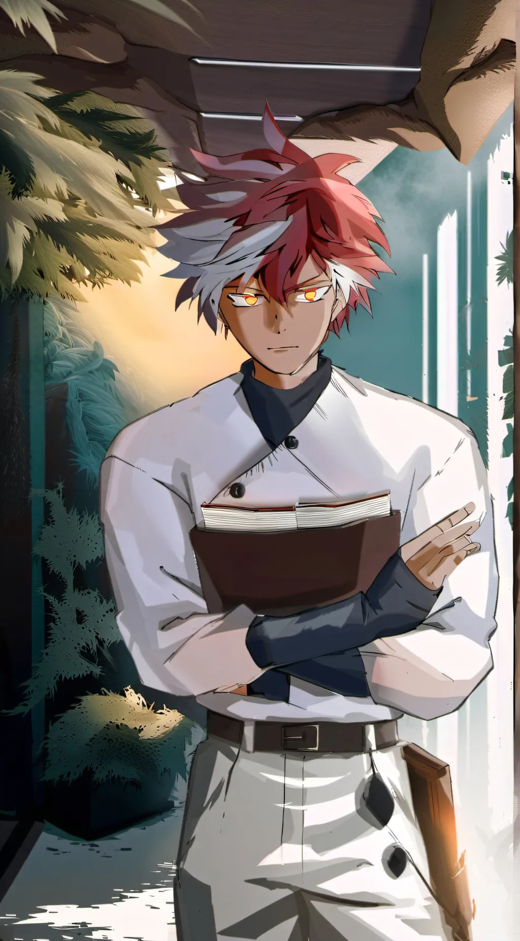 ai character: todoroki background