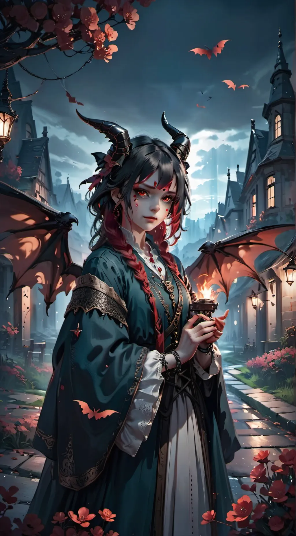 ai character: Amy Craig kasper  background