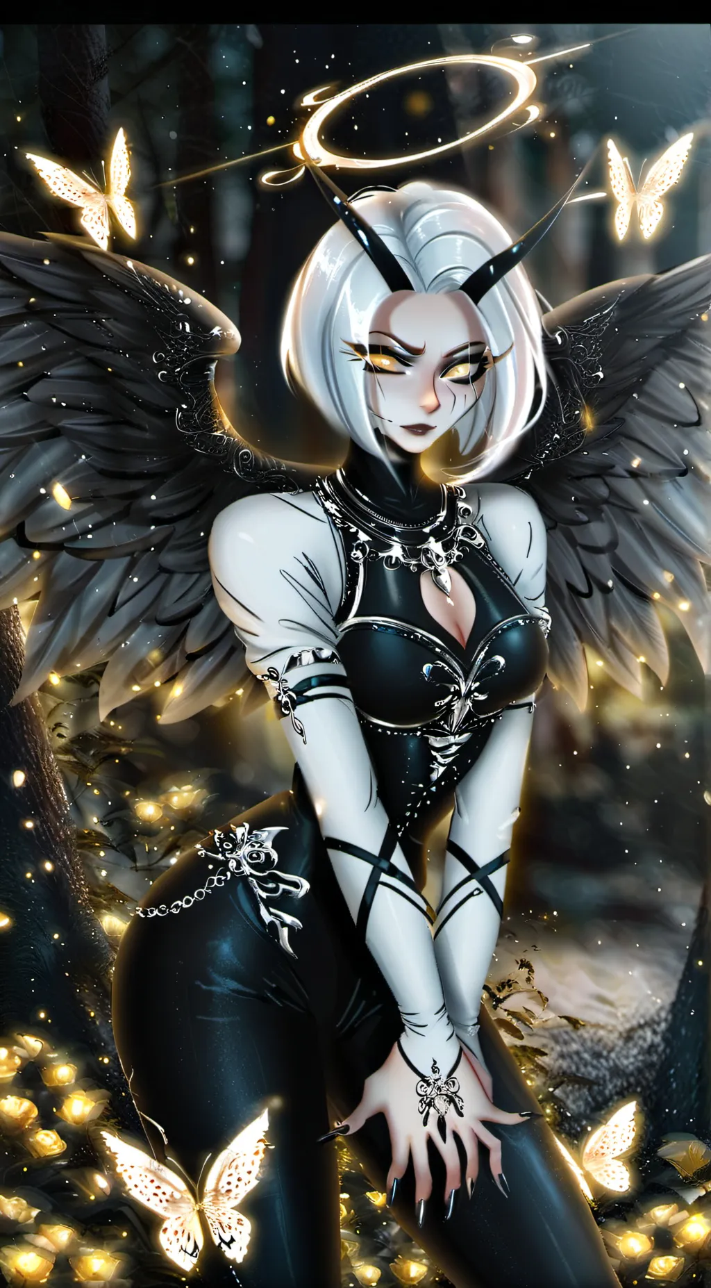 ai character: -•Lute•- background