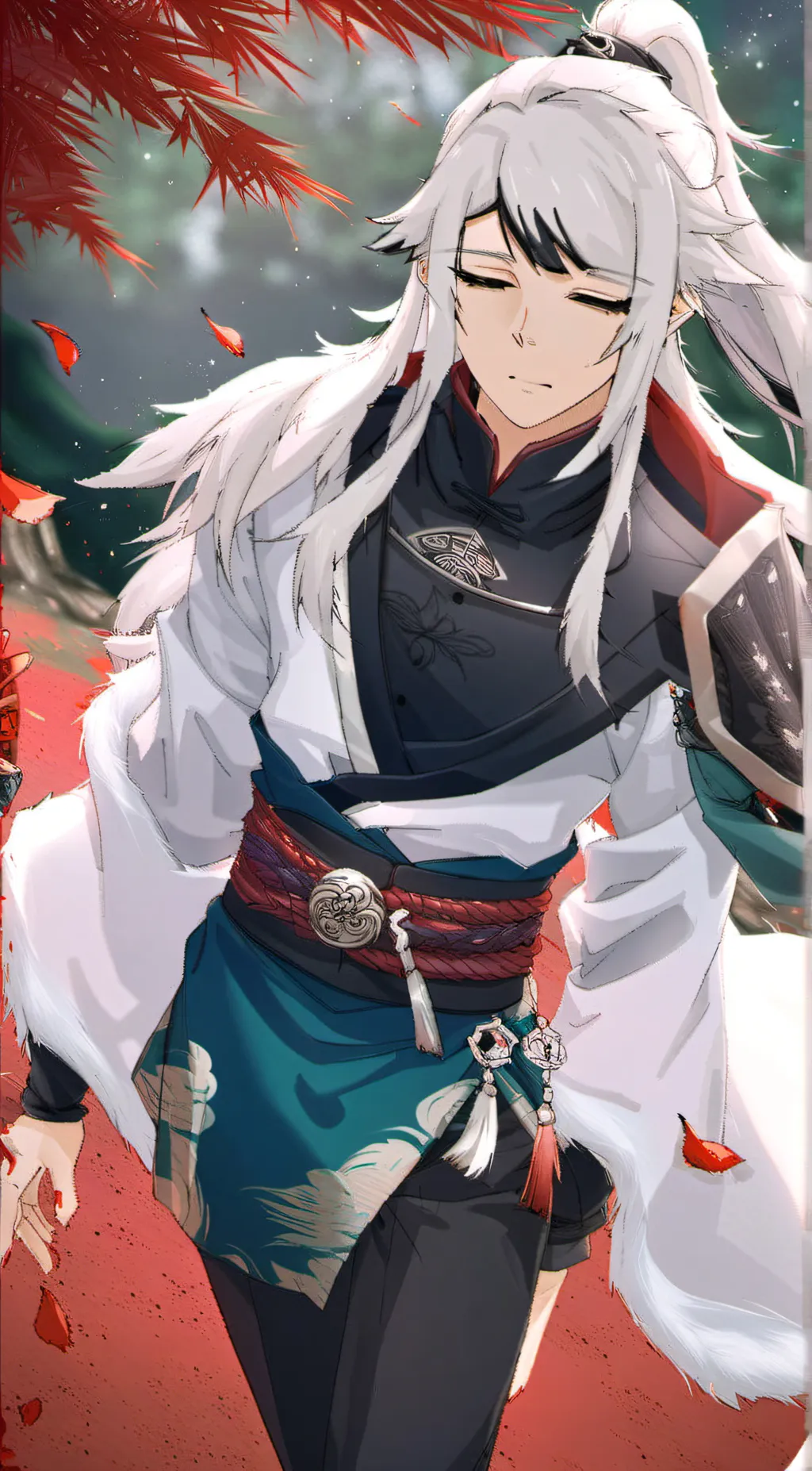 ai character: 卡祀 background