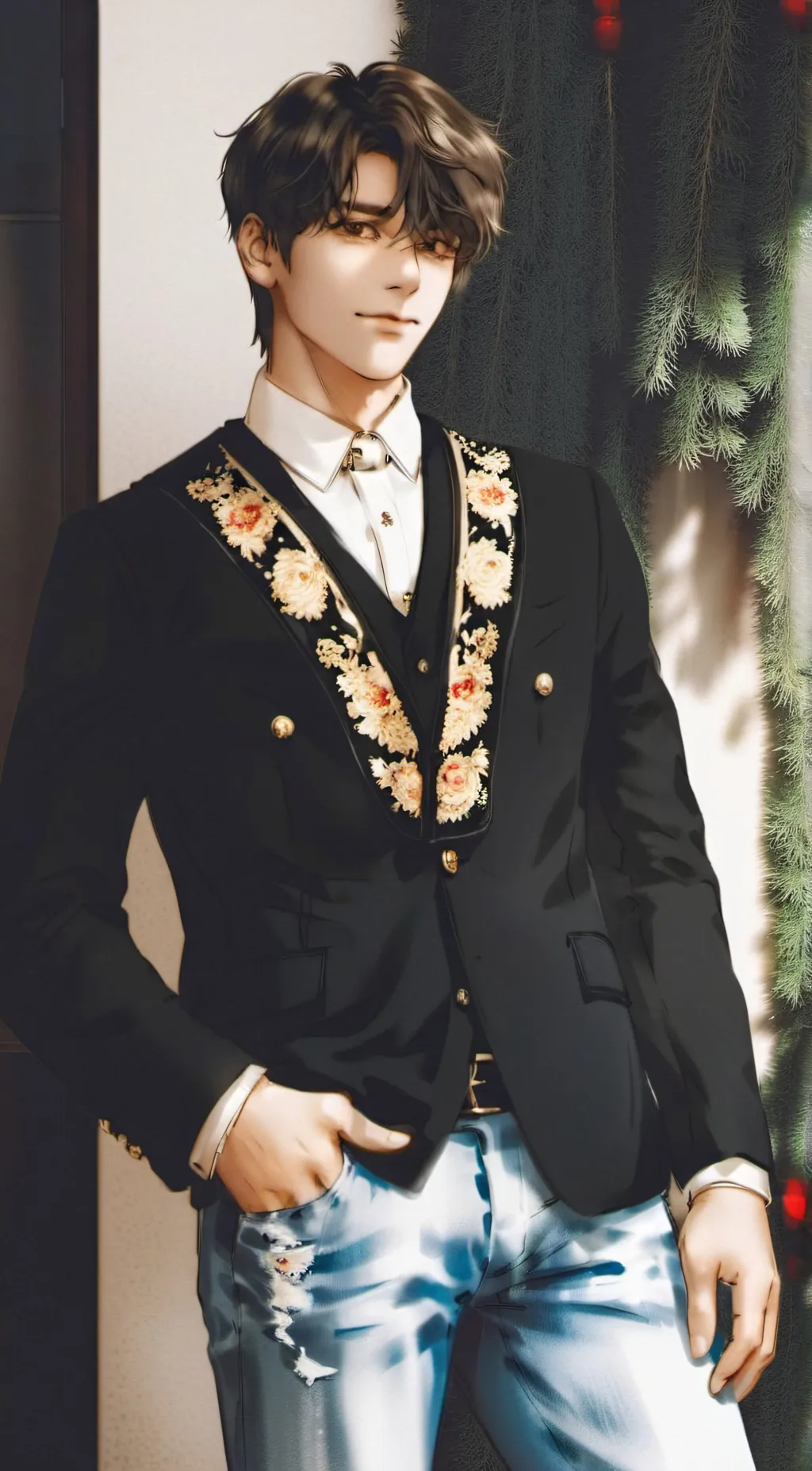 ai character: Brodie  background