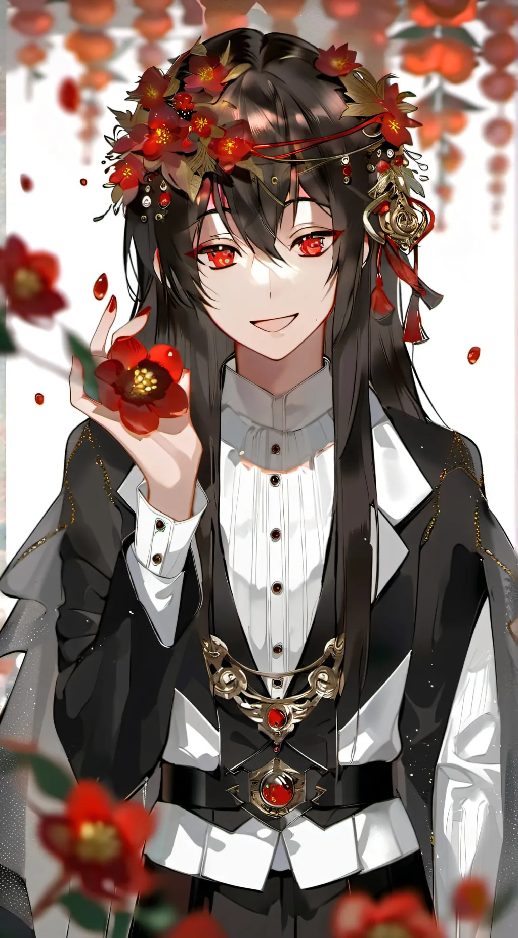 ai character: Your gf background