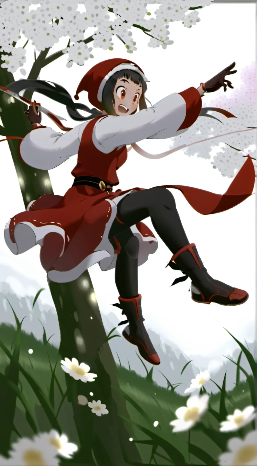 ai character: Fem. Gon background