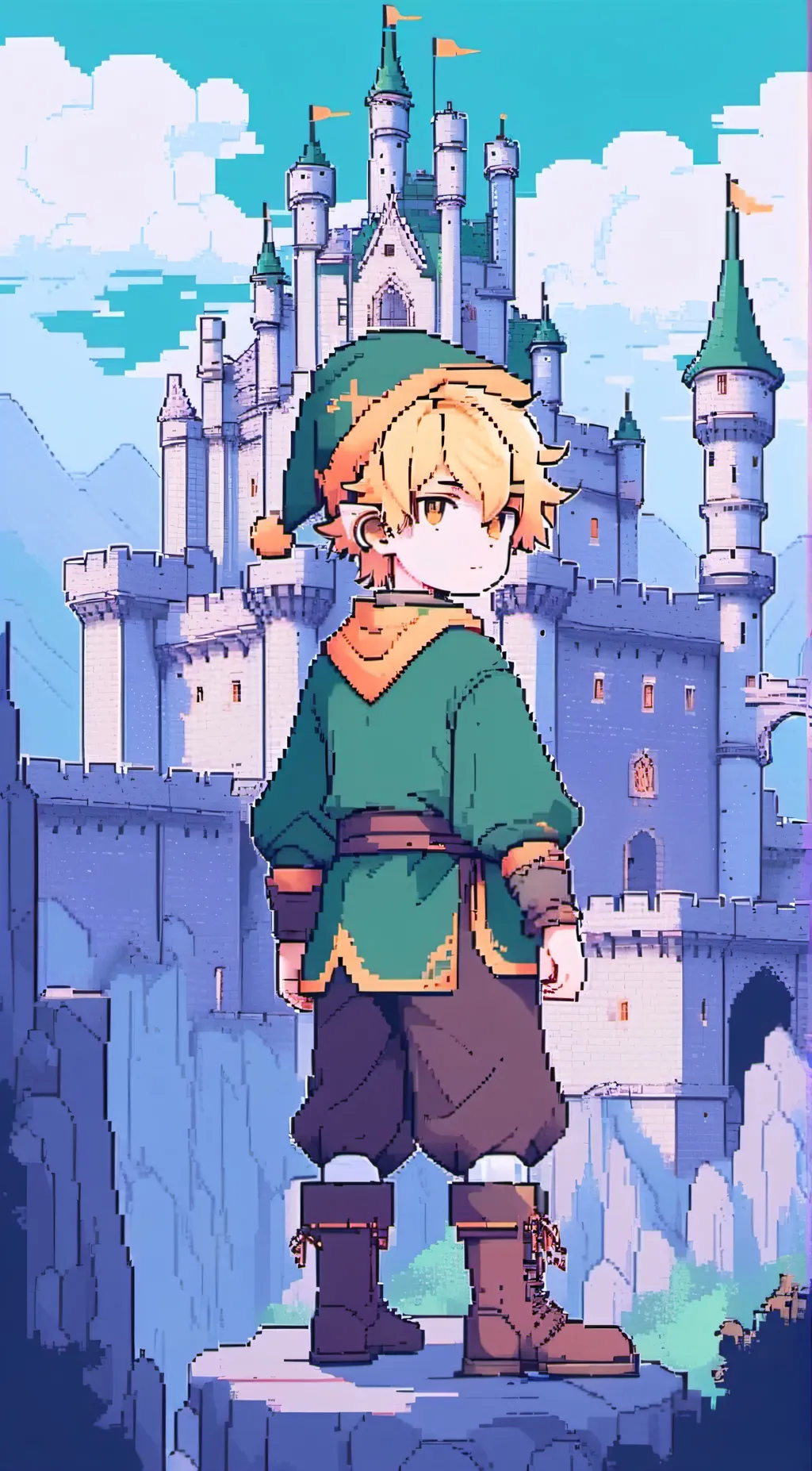 ai character: link  background
