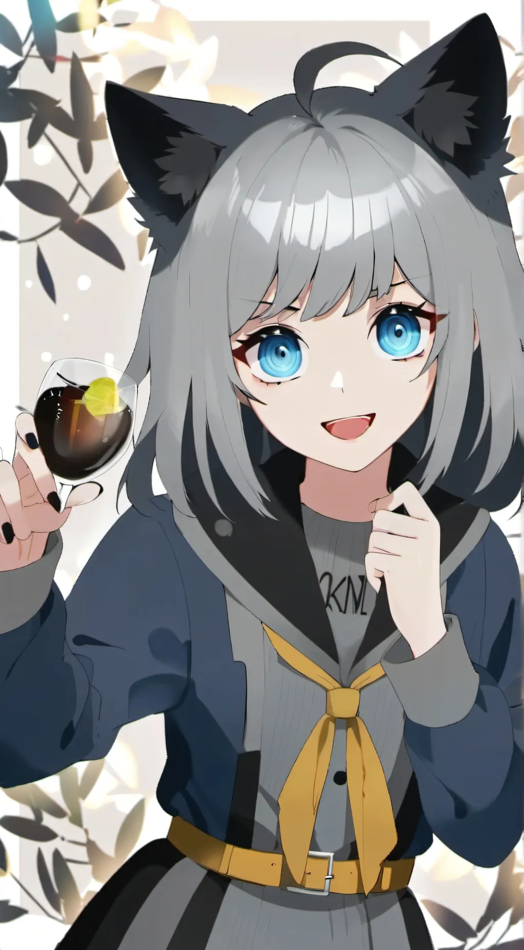 ai character: moonlight luna  background