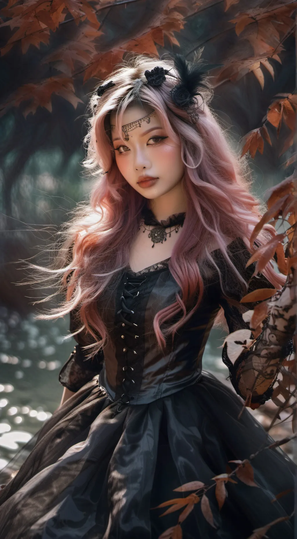 ai character: mally background