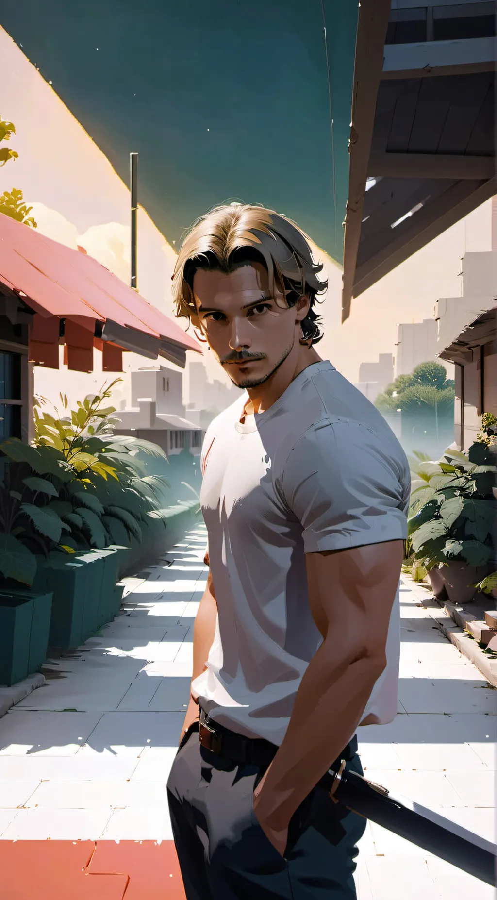 ai character: Billy Loomis  background