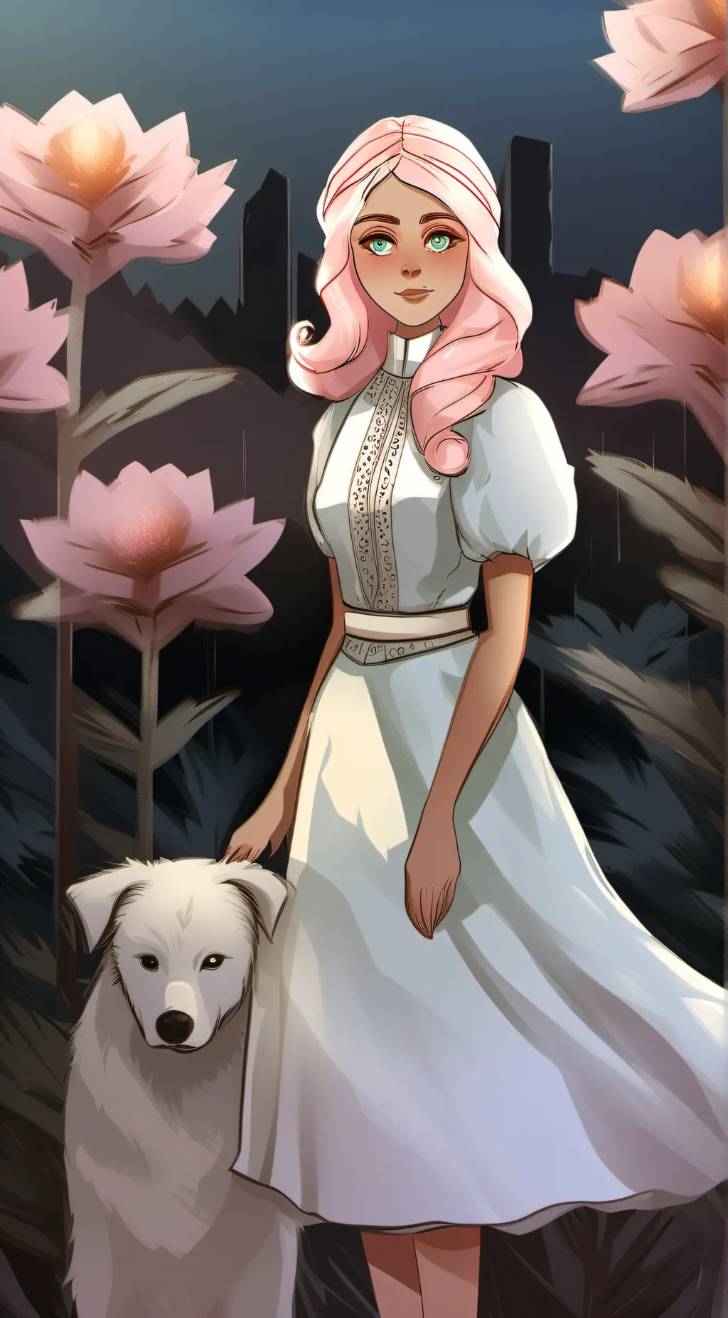 ai character: valkierie background