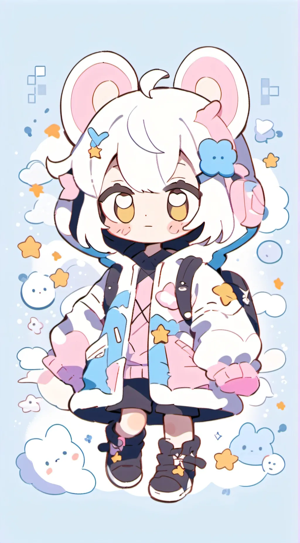 ai character: lily  background