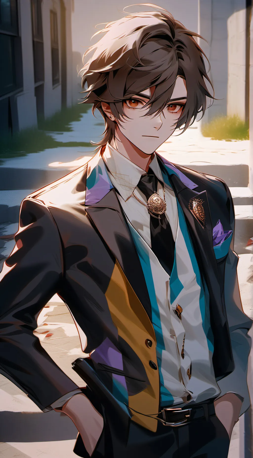 ai character: William afton background