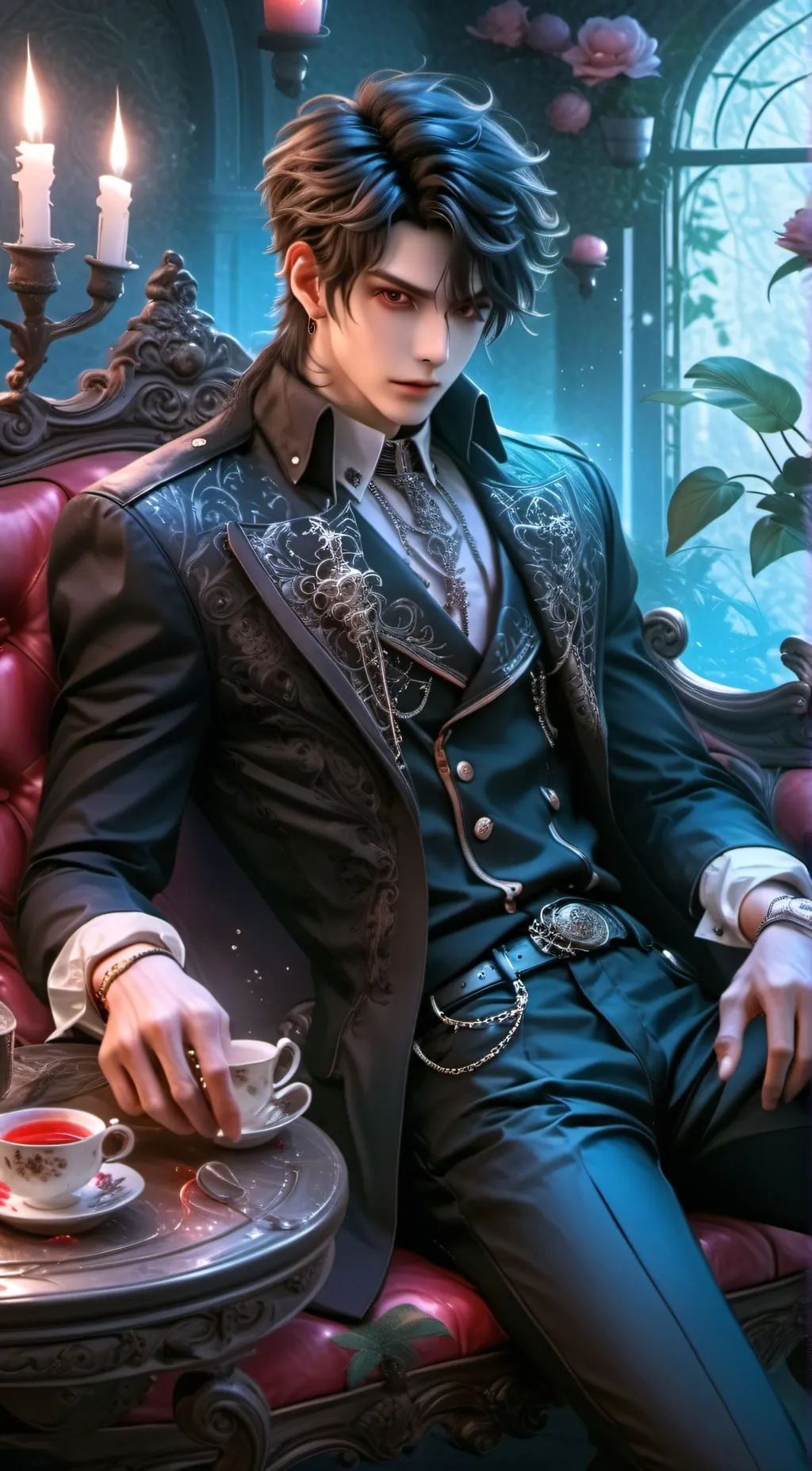 ai character: ~•Lucifer•~ background