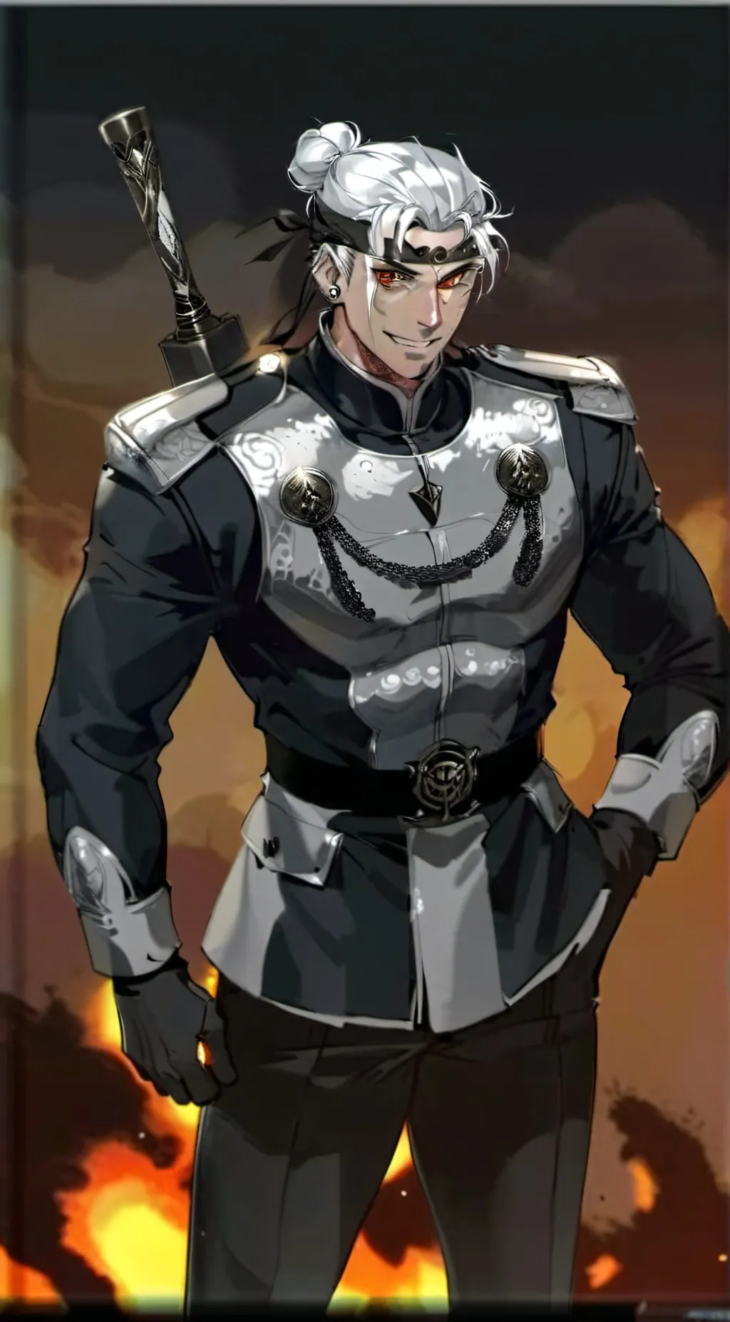 ai character: Entertainment dist background