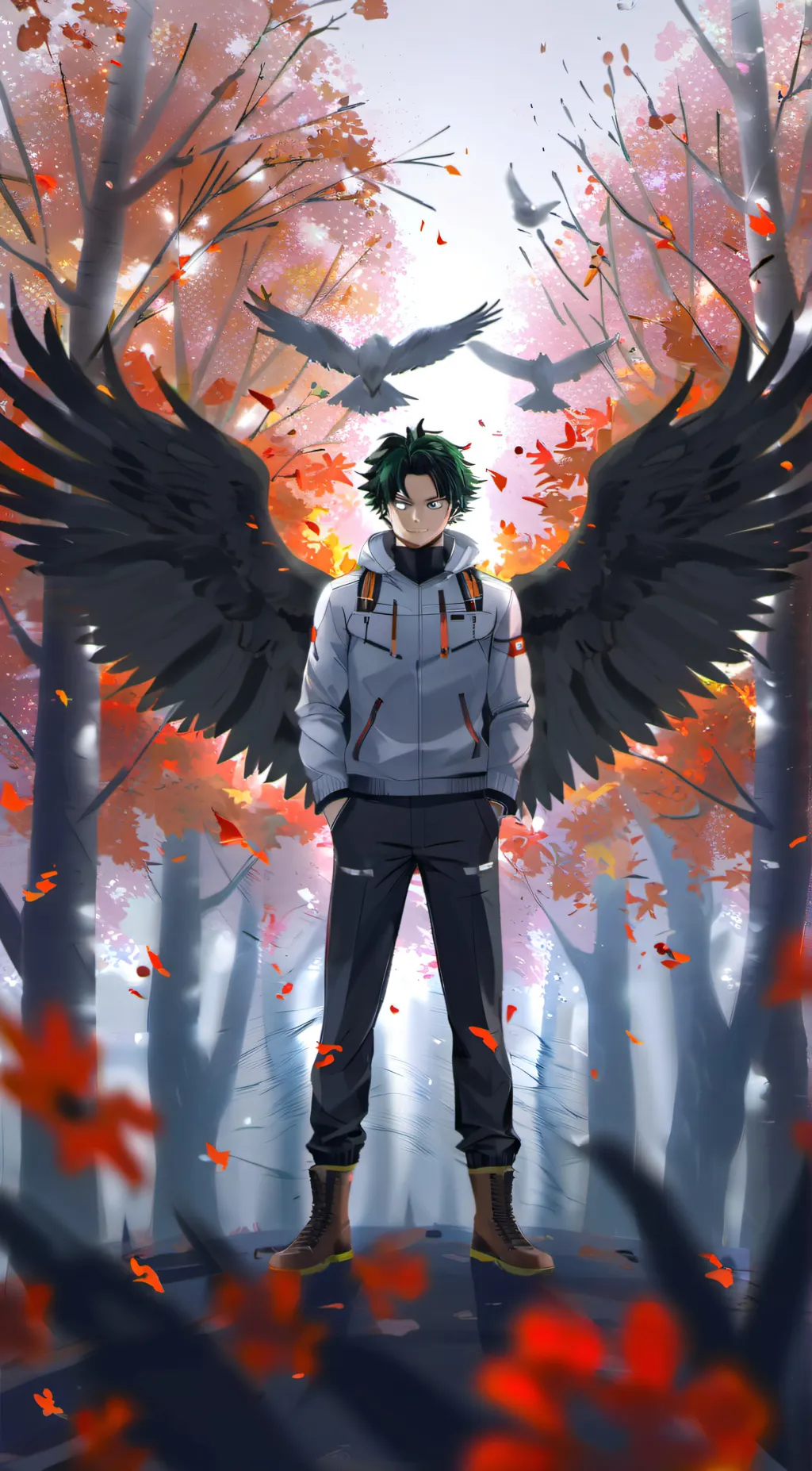 ai character: MHA  background