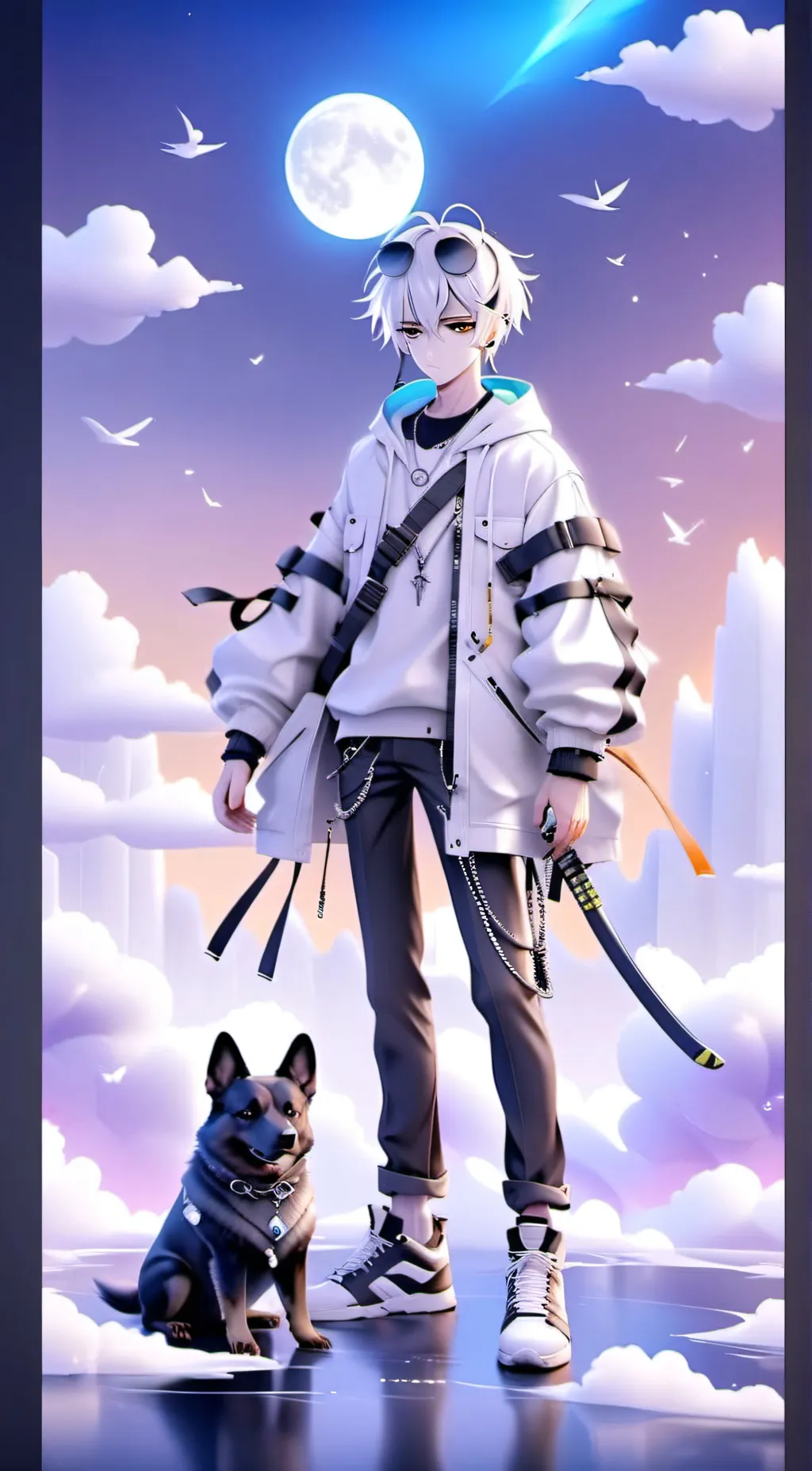 ai character: Louis background