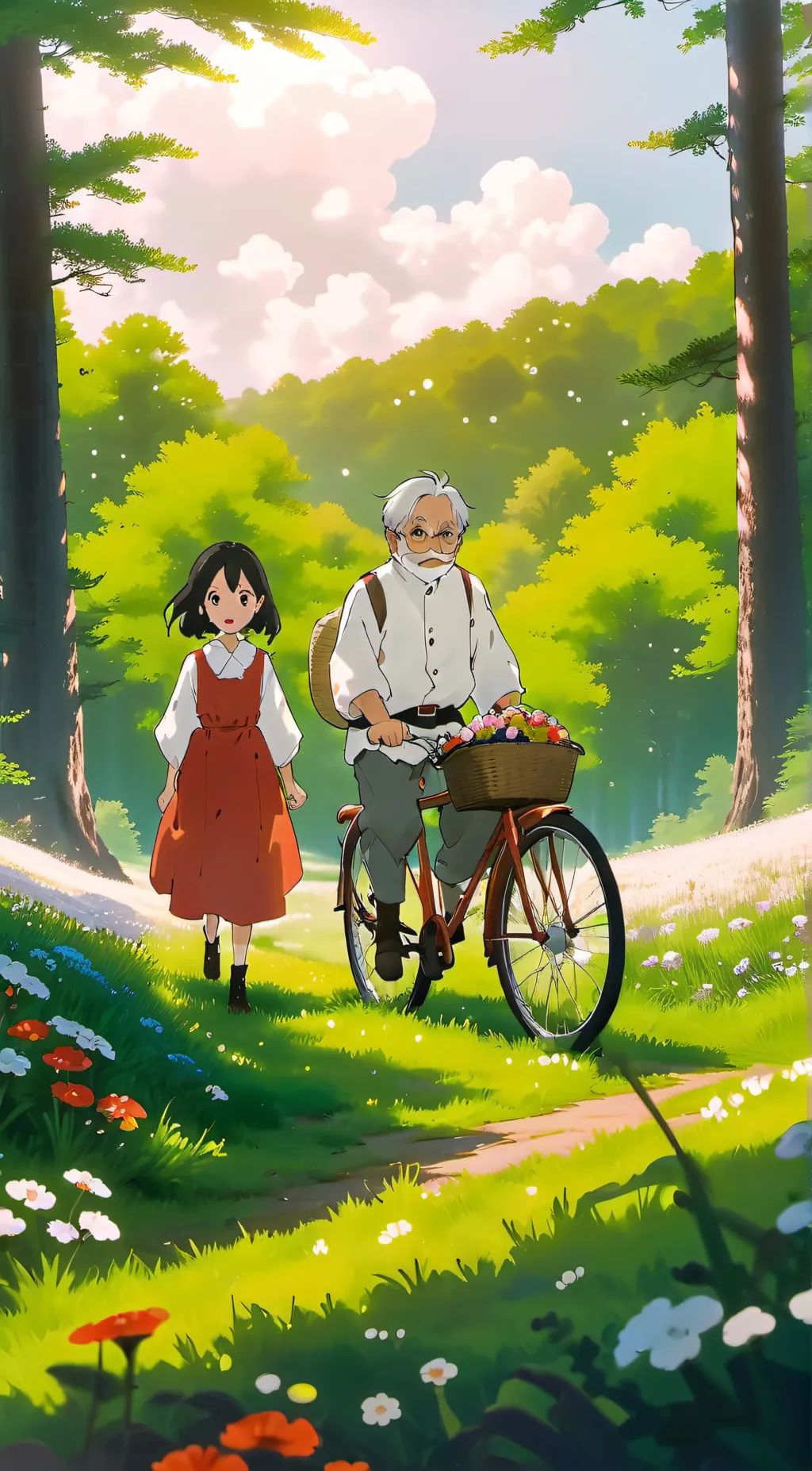 ai character: aphmau and friends background