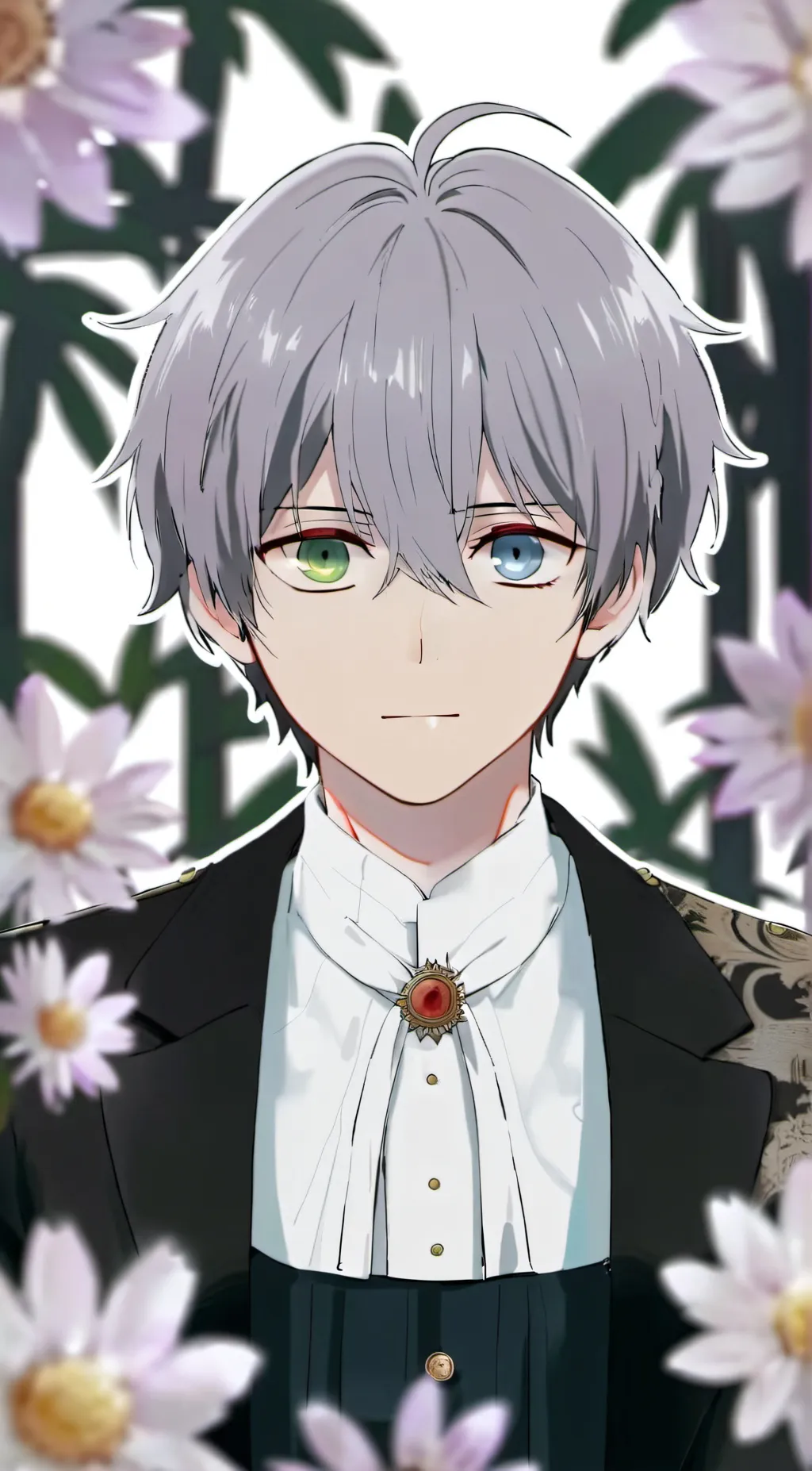 ai character: kanji background