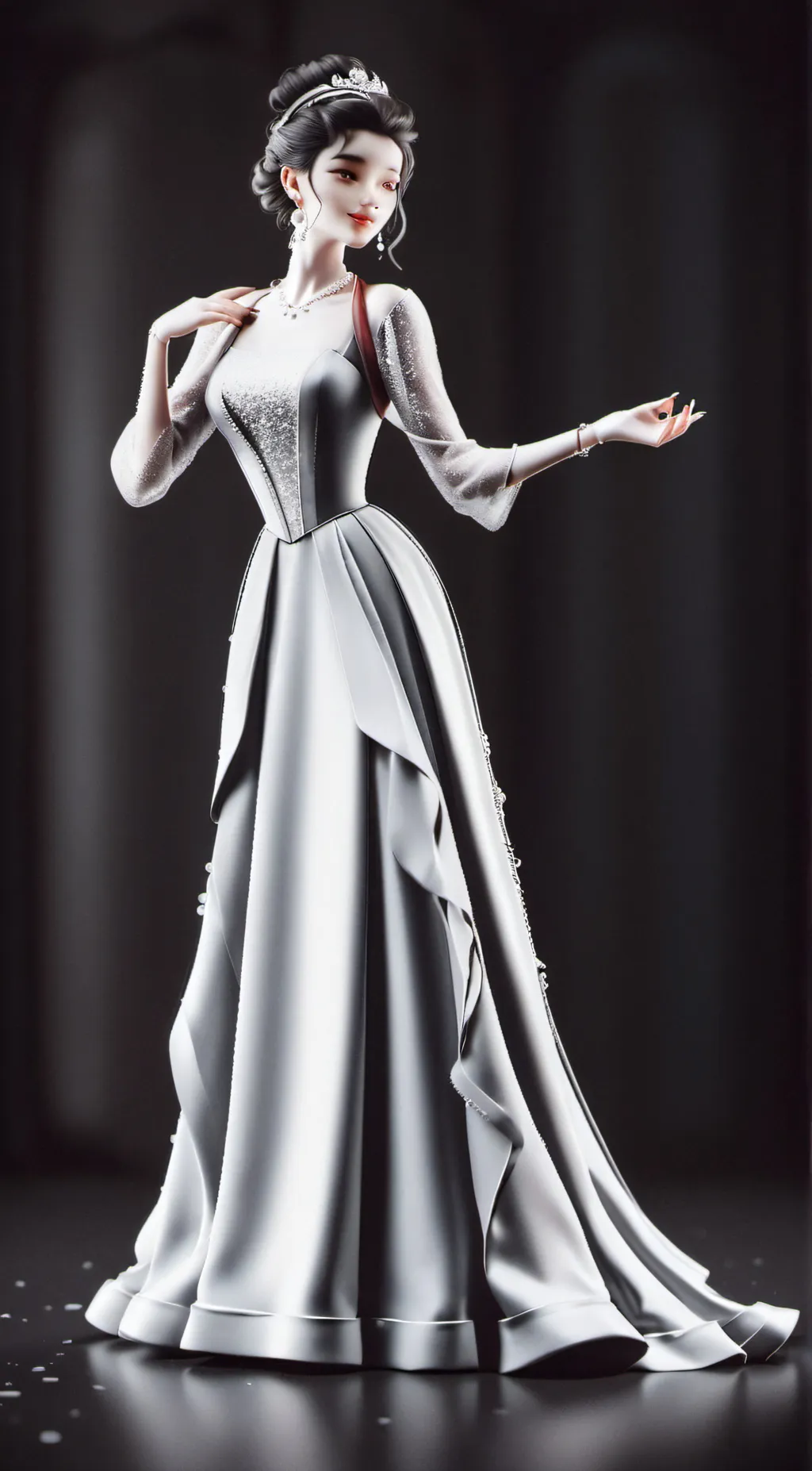 ai character: Tvwoman background