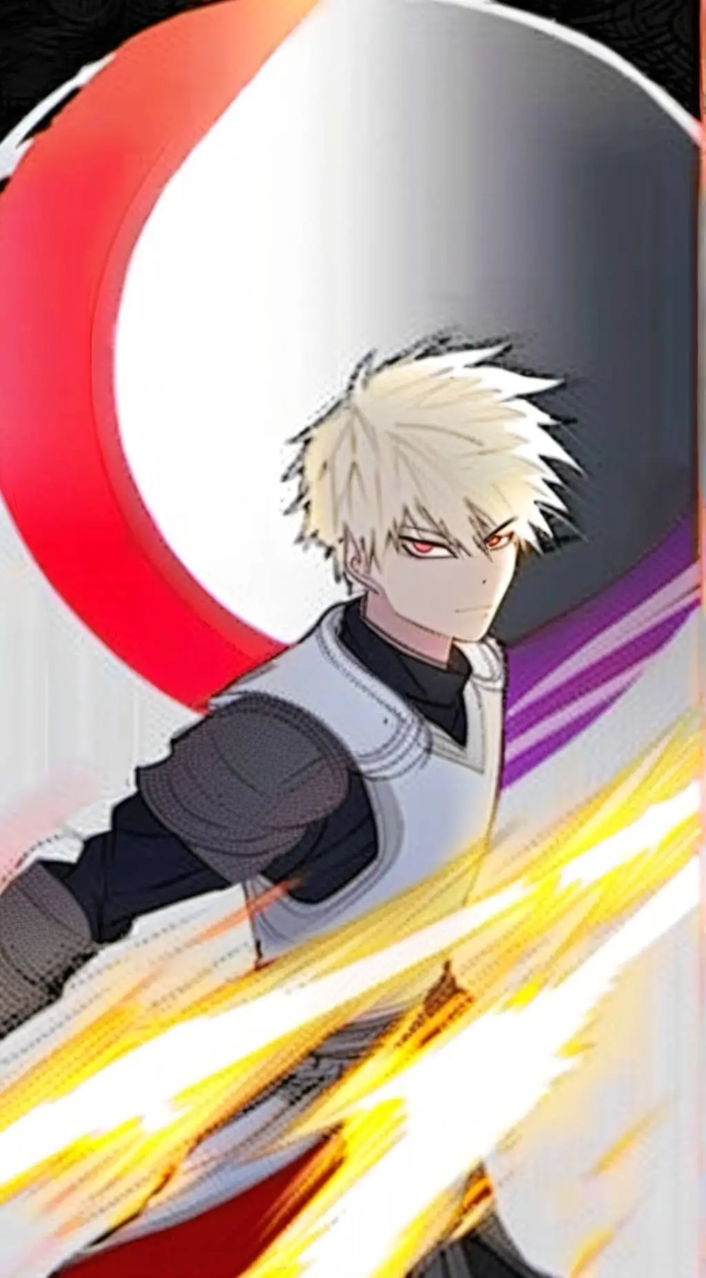 ai character: Bakugo  background