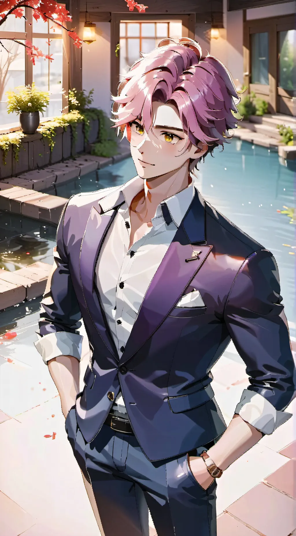 ai character: Eric  background