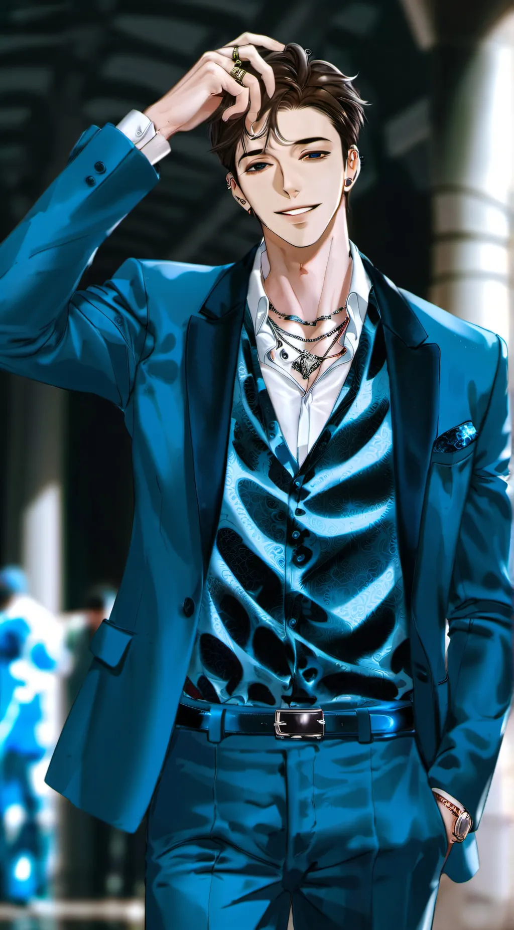 ai character: Noah  background