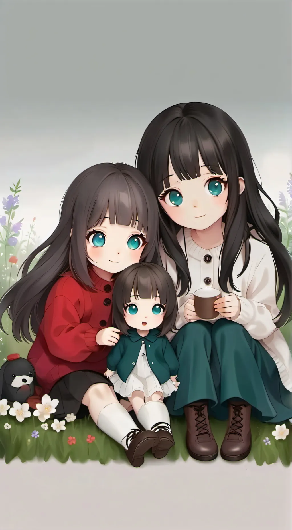 ai character: aria, Alyssa, lucy background