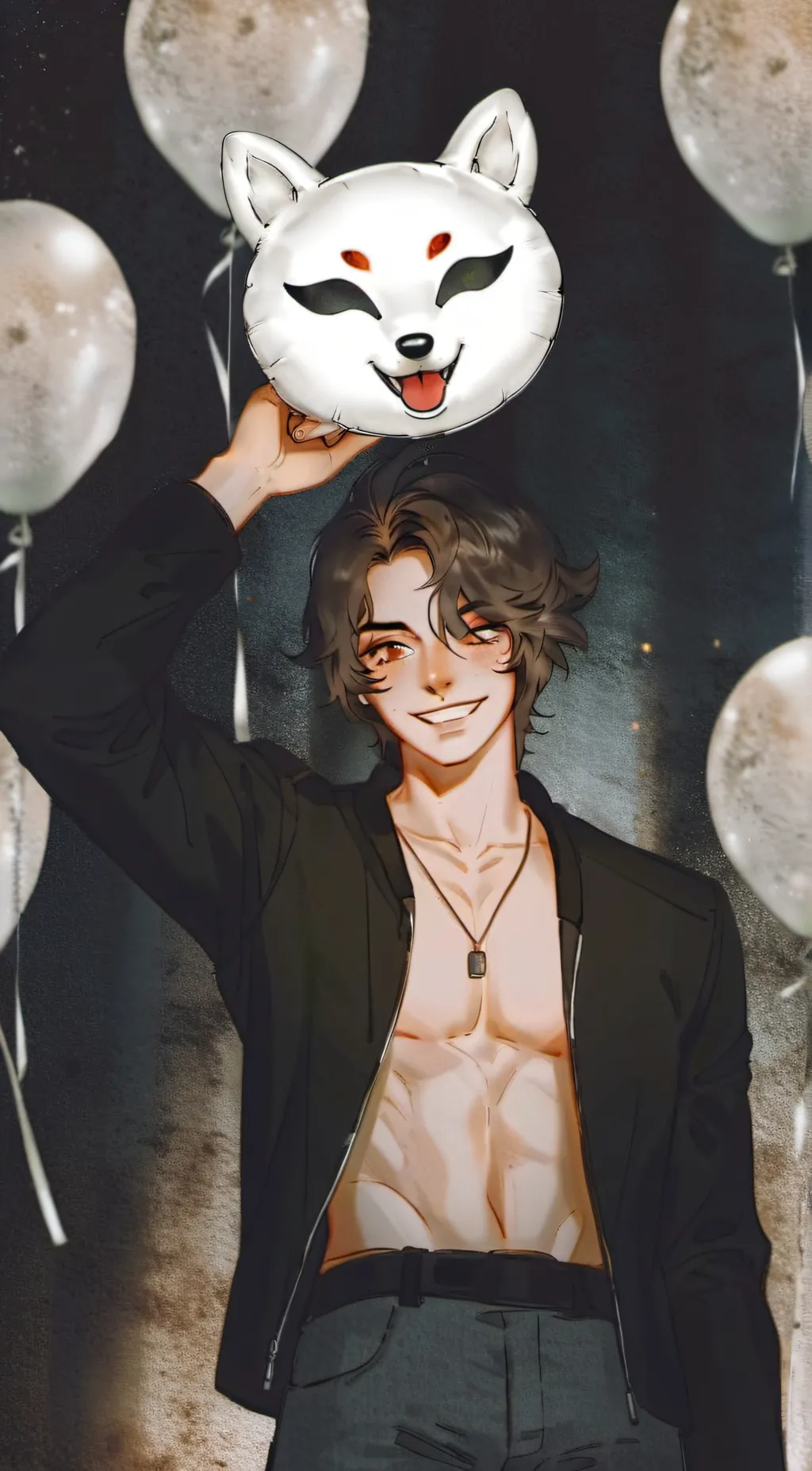 ai character: 🦊Michael afton🦊 background