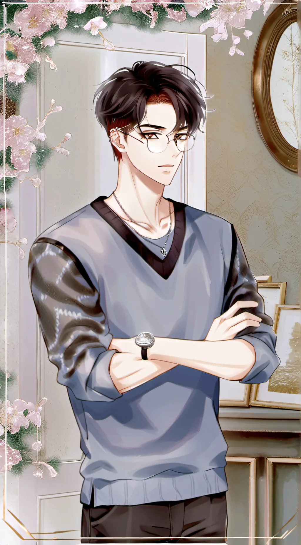 ai character: Yuan 💔 background